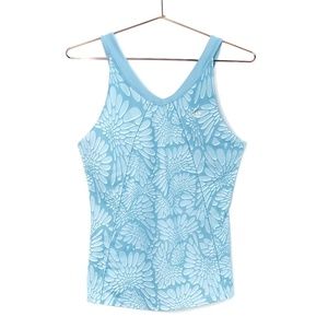 Adidas • Athletic Floral Tank Top